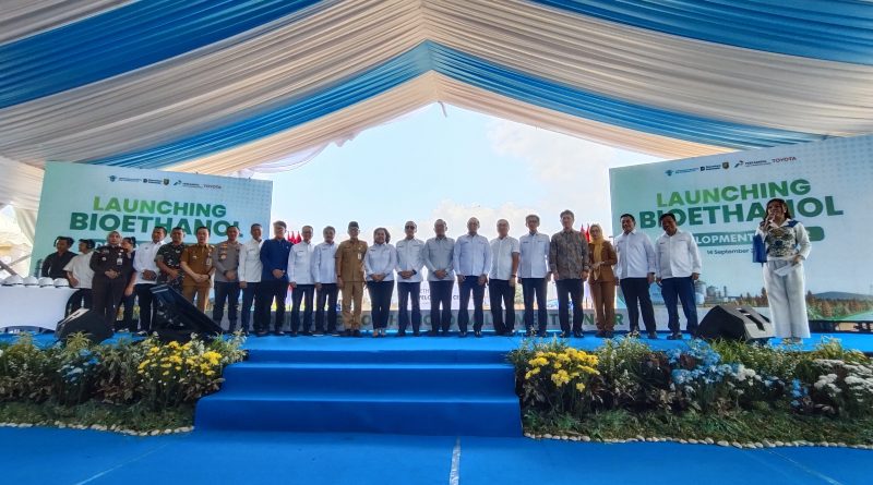 Perkuat Ketahanan Energi, Pemprov Launching Pembanguan Pabrik Bioetanol