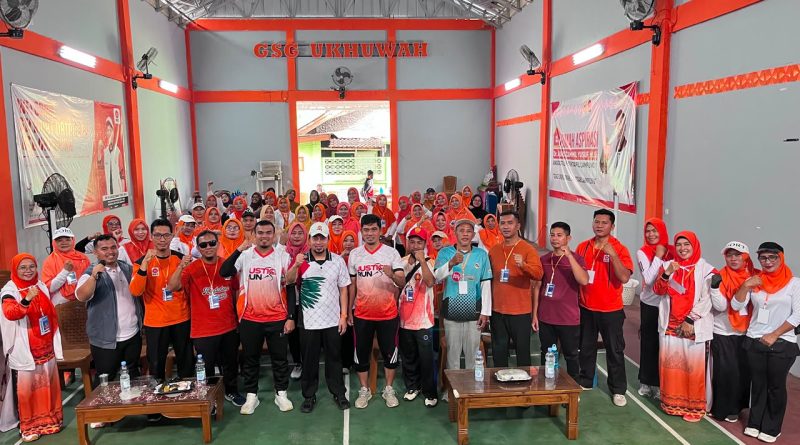 PKS Resmikan 80 Instruktur Senam untuk Berkhidmat di 20 Kecamatan