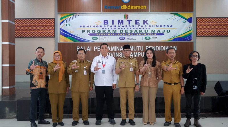 Pemprov Lampung Dorong BUMDes Jadi Motor Pertumbuhan Ekonomi Desa