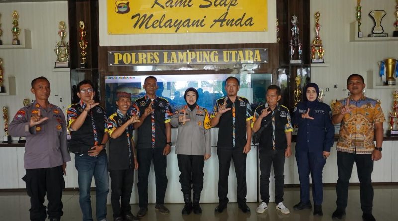 Bangun Sinergi Jaga Kamtibmas,   GMBI Audiensi dengan Kapolres