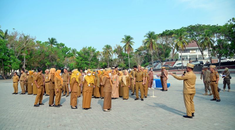 Langkah Jaga Disipilin ASN,  Lakukan Sidak Secara Acak Usai Apel Mingguan