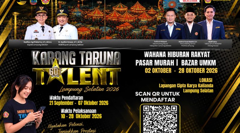Pendaftaran Karang Taruna Got Talent 2026 Masih Dibuka,  Hadiah Puluhan Juta Menanti