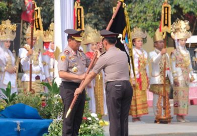 Polda Lampung Gelar Upacara Serah Terima Pataka, Sambut Kapolda Baru