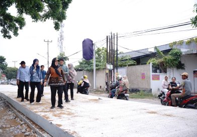 Pemkot Bandar Lampung Benahi Jalan, Drainase dan Trotoar di Sejumlah Wilayah