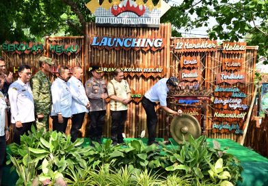 Launching Program Sekolah HELAU,   Bupati Ingin Lingkungan Belajar Lebih Nyaman