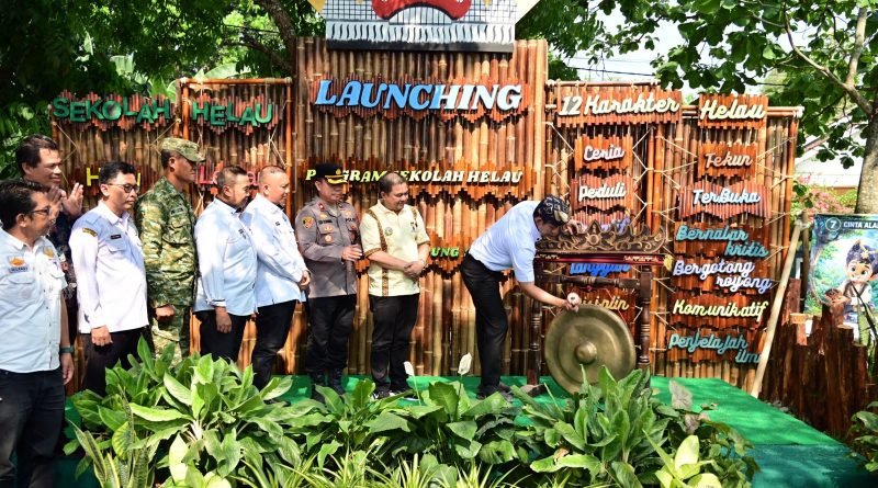 Launching Program Sekolah HELAU,   Bupati Ingin Lingkungan Belajar Lebih Nyaman