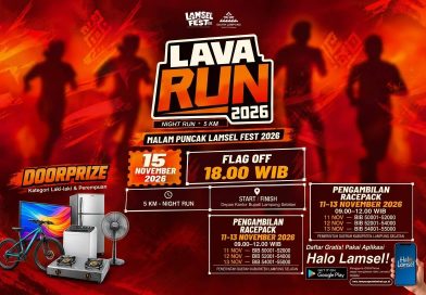 Ikut Lava Run 2026,   Caranya Daftar dan Ambil Jersey Gratis untuk 5.000 Peserta