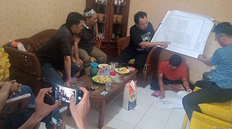 Fasum Griya Sukarame Dipatok, Legalitas Revisi Site Plan Pengembang Dipertanyakan