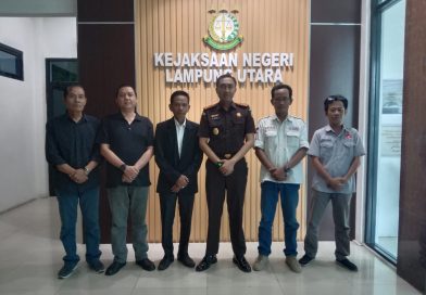 Pererat Kemitraan Pengurus SMSI Kunjungi Kejaksaan Negeri Lampung Utara